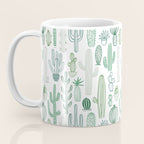 Cactus plant hand drawn doodle pattern Coffee Mug Gallery Image 3