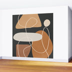 Minimal Colorful Abstract Shapes 1 Wall Mural Gallery Image 2