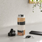 Minimal Colorful Abstract Shapes 1 Water Bottle Gallery Image 4