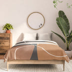 Minimal Colorful Abstract Shapes 1 Comforter Gallery Image 3