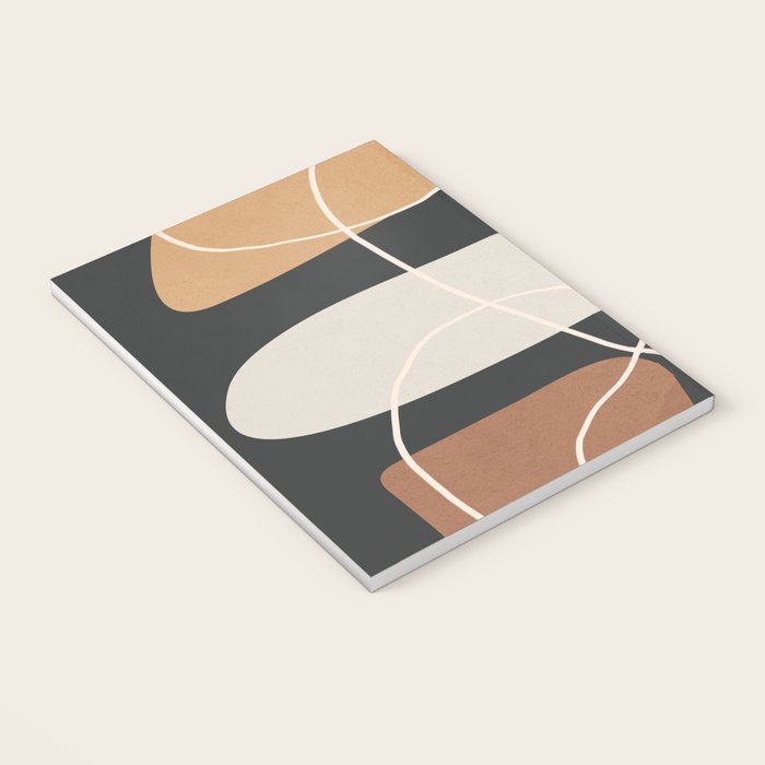 Minimal Colorful Abstract Shapes 1 Notebook Gallery Image 3