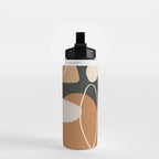 Minimal Colorful Abstract Shapes 1 Water Bottle Gallery Image 2