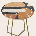 Minimal Colorful Abstract Shapes 1 Side Table Gallery Image 2
