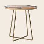 Minimal Colorful Abstract Shapes 1 Side Table Gallery Image 1