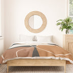 Minimal Colorful Abstract Shapes 1 Duvet Cover Gallery Image 3