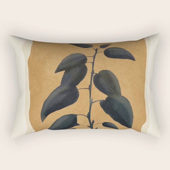 Leaf Design 12 Rectangular Pillow Gallery Image 2