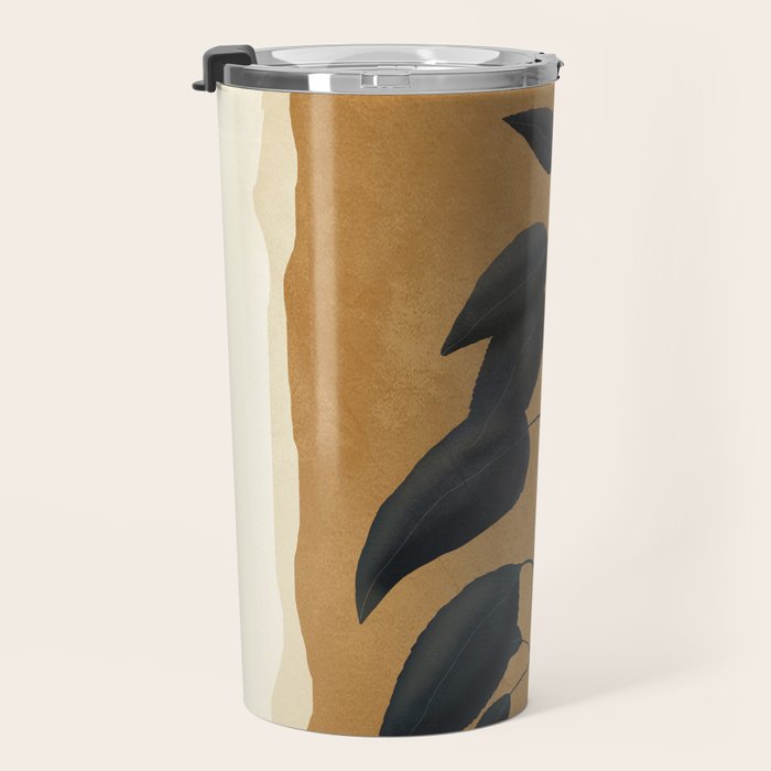 Leaf Design 12 Travel Mug Gallery Image 3