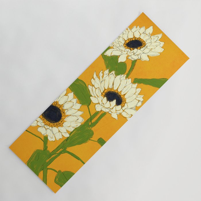 Sunflower Yellow Sami Yoga Mat Gallery Image 1