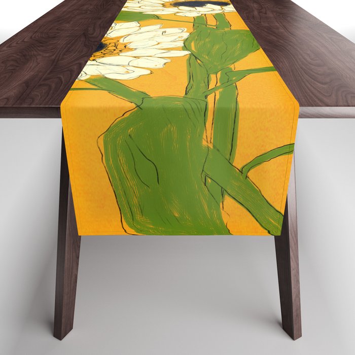 Sunflower Yellow Sami Table Runner Gallery Image 1