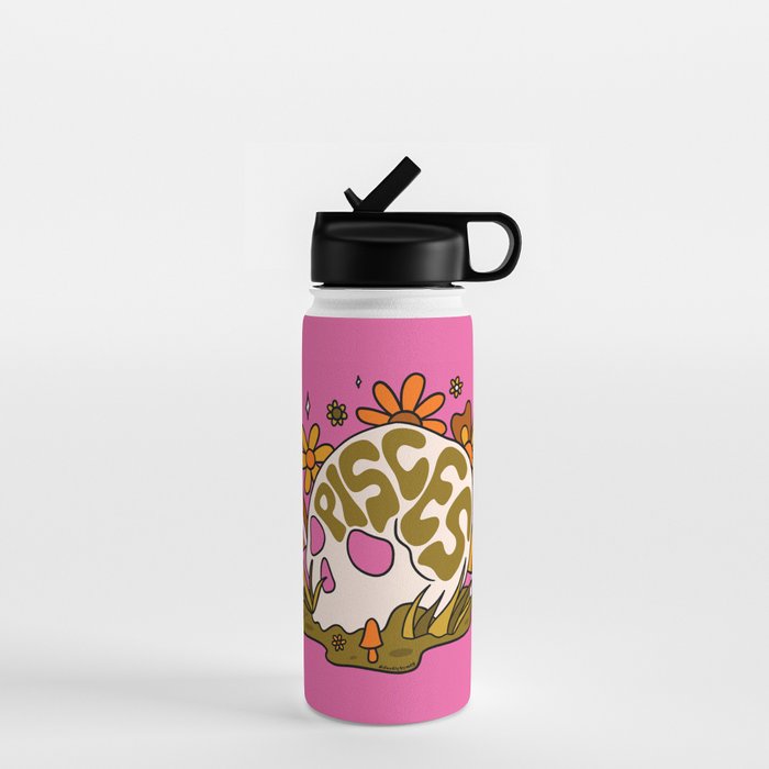 Pisces Skull Water Bottle Gallery Image 1