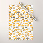 Construction Trucks Wrapping Paper Gallery Image 1