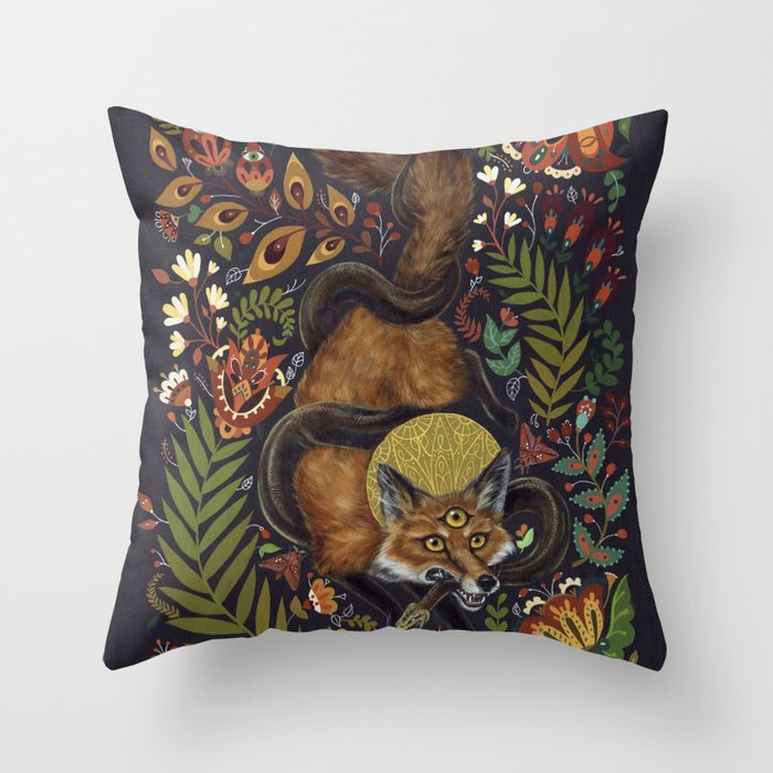The Saint Throw Pillow Gallery Image 1