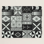 UrbanNesian Grey Maluelue Siapo and Tatau Jigsaw Puzzle Gallery Image 1