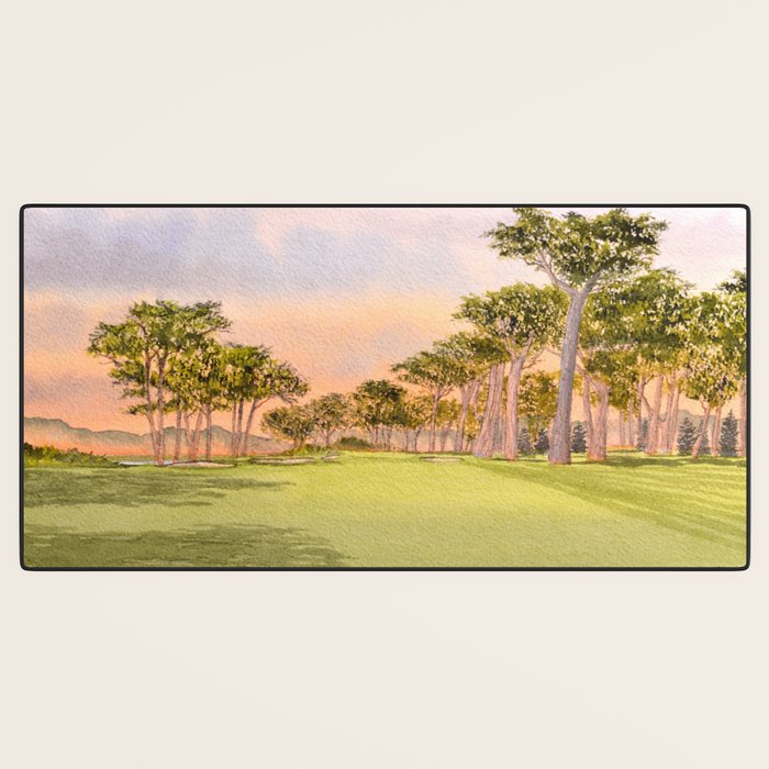 TPC Harding Park Golf Course 16th Hole Desk Mat Gallery Image 3