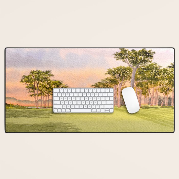 TPC Harding Park Golf Course 16th Hole Desk Mat Gallery Image 1
