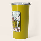 Sagittarius Gingerbread House Travel Mug Gallery Image 2