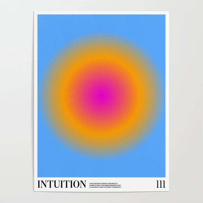 Gradient Angel Numbers: Intuition Poster Gallery Image 1