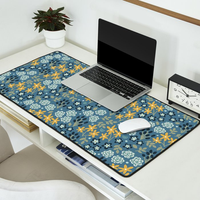 Chasing Wild Flowers Desk Mat Gallery Image 2
