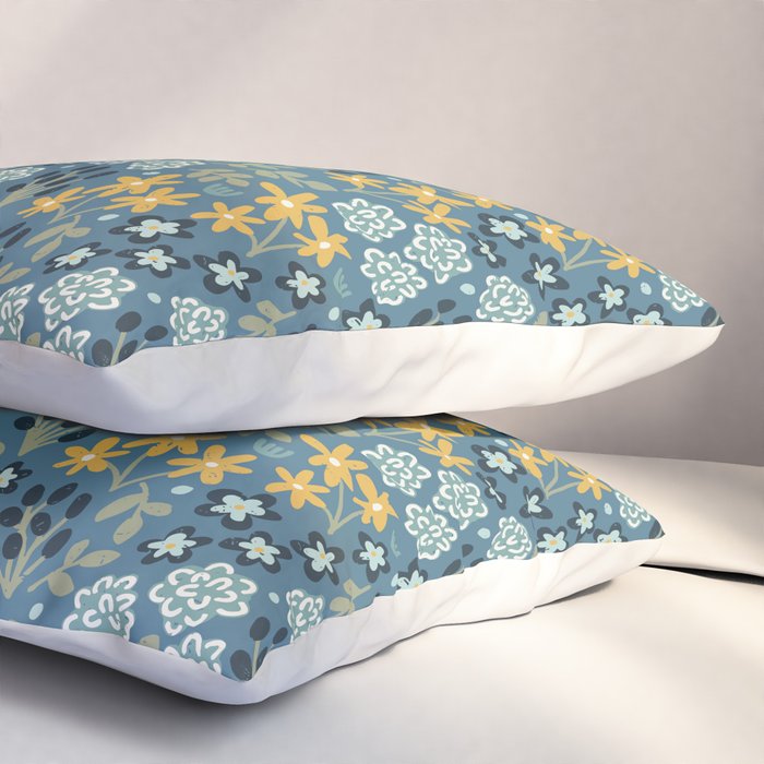 Chasing Wild Flowers Pillow Sham Gallery Image 3