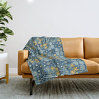 Chasing Wild Flowers Throw Blanket Gallery Image 1