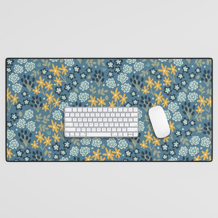 Chasing Wild Flowers Desk Mat Gallery Image 1