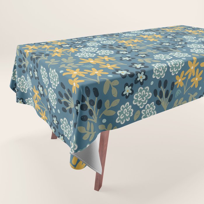 Chasing Wild Flowers Tablecloth Gallery Image 1