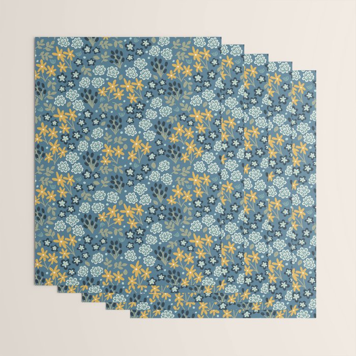 Chasing Wild Flowers Wrapping Paper Gallery Image 3