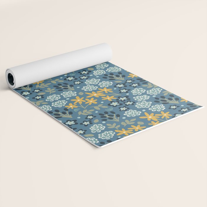 Chasing Wild Flowers Yoga Mat Gallery Image 2