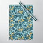 Chasing Wild Flowers Wrapping Paper Gallery Image 1
