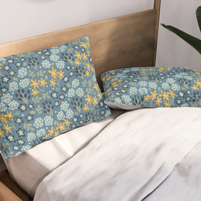 Chasing Wild Flowers Pillow Sham Gallery Image 2