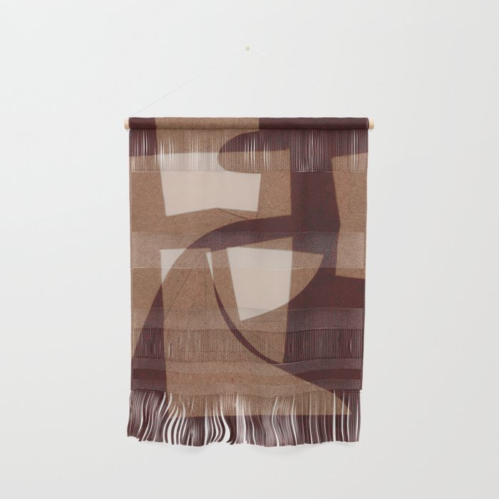 Marron Abstract Wall Hanging Gallery Image 1