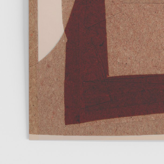 Marron Abstract Poster Gallery Image 3