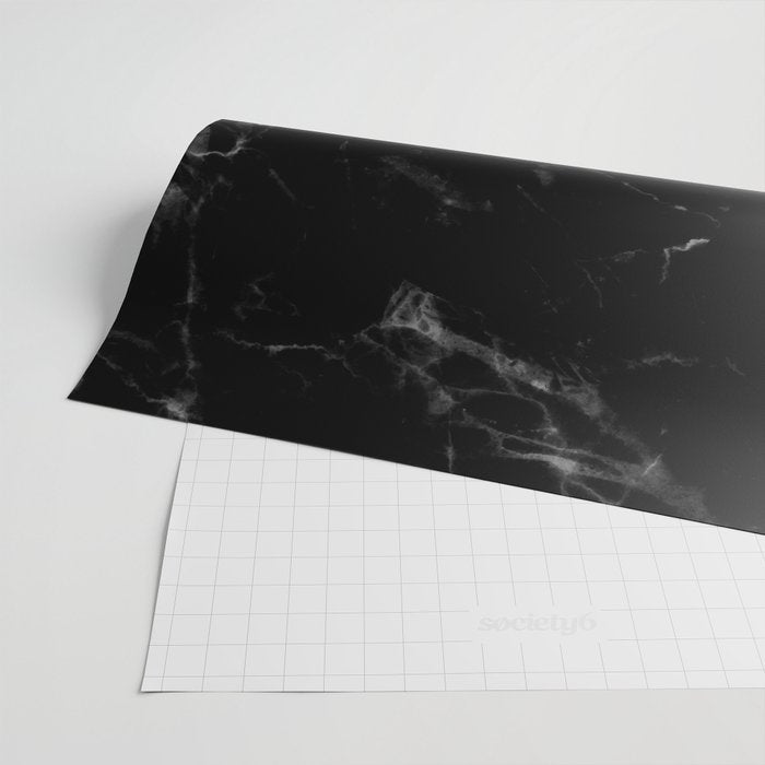 Black Marble Wrapping Paper Gallery Image 2