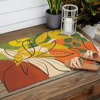 Peaceful Garden Feelings 08 Outdoor Rug Gallery Image 2