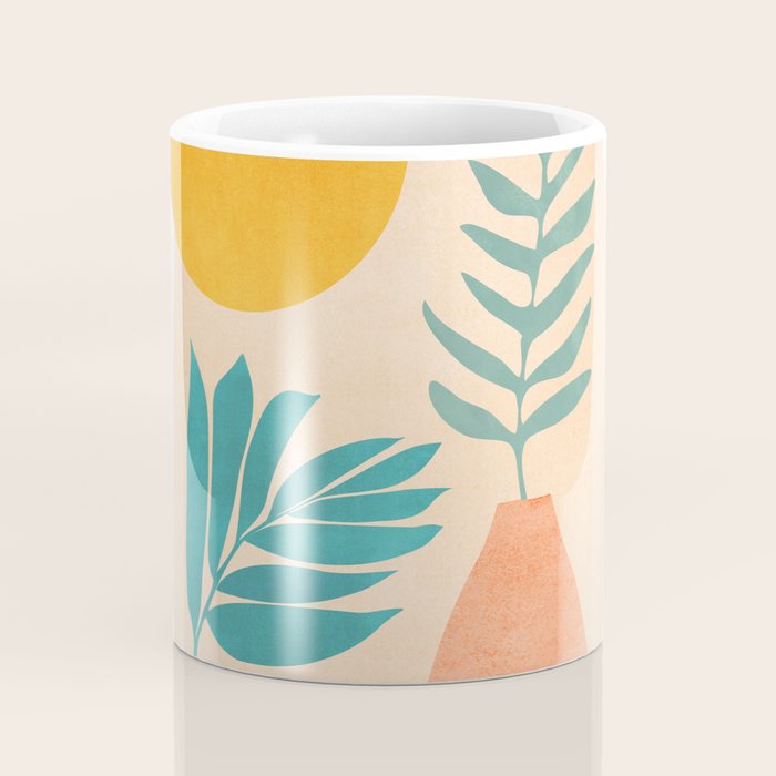 Sunny Window Garden Still Life Coffee Mug Gallery Image 4