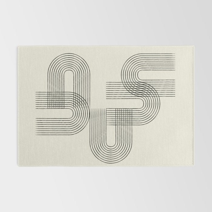 Mid-century dance Rug Gallery Image 2