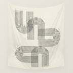 Mid-century dance Wall Tapestry Gallery Image 4