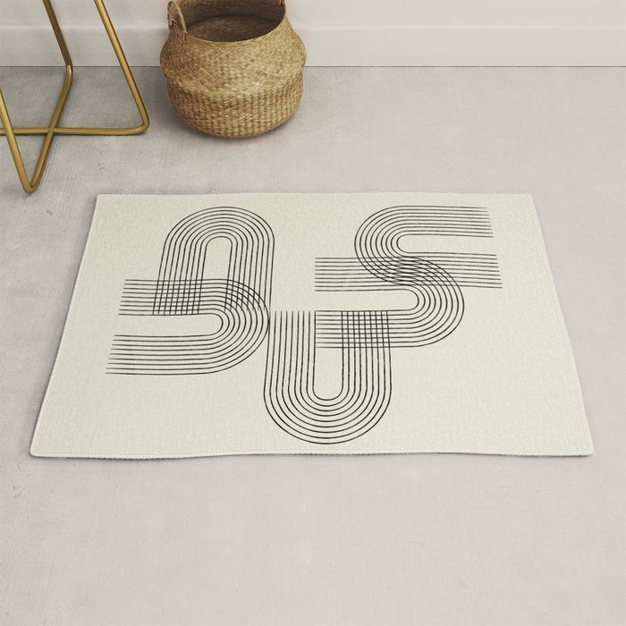 Mid-century dance Rug Gallery Image 1
