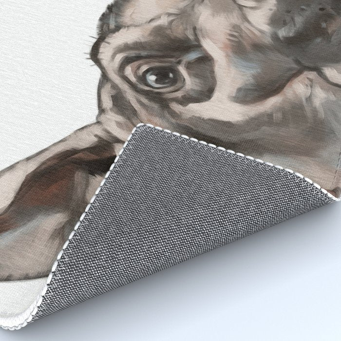 Peeking Baby Hippo Rug Gallery Image 4