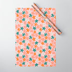 Tiny Flower Pattern #3 Wrapping Paper Gallery Image 1