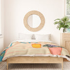 EVENING ON A TERRACE Duvet Cover Gallery Image 3