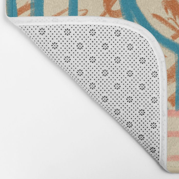 EVENING ON A TERRACE Bath Mat Gallery Image 2