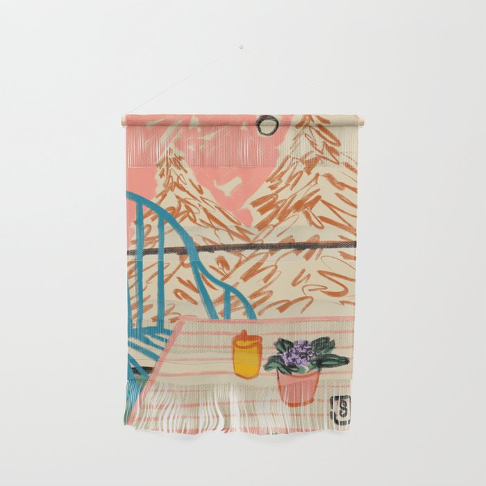 EVENING ON A TERRACE Wall Hanging Gallery Image 1