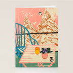 EVENING ON A TERRACE Stationery Card Gallery Image 2