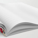 Kermina Suzani Uzbekistan Embroidery Print Notebook Gallery Image 2