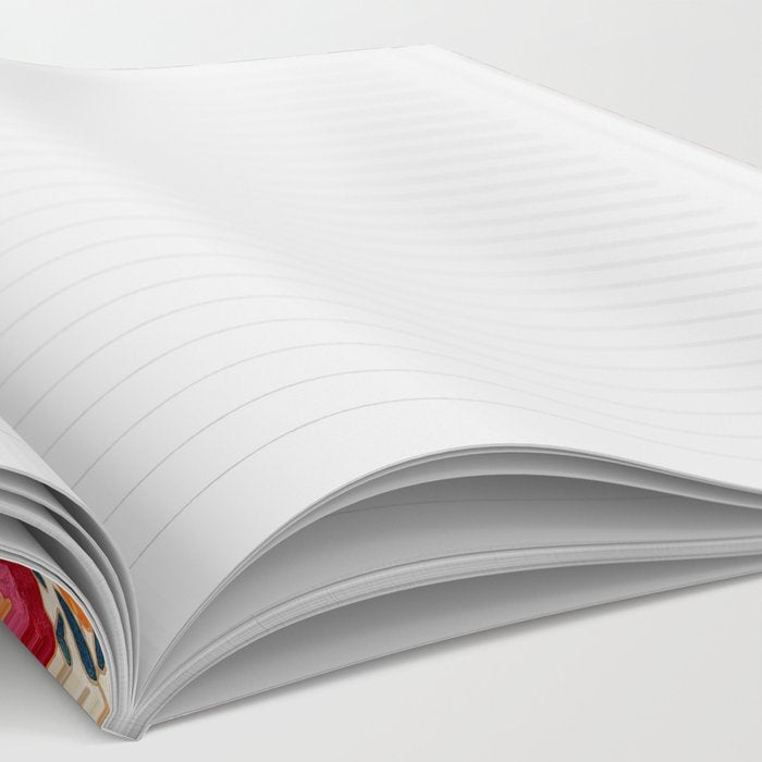 Kermina Suzani Uzbekistan Embroidery Print Notebook Gallery Image 2