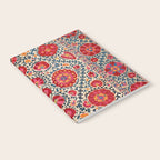 Kermina Suzani Uzbekistan Embroidery Print Notebook Gallery Image 2