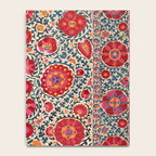 Kermina Suzani Uzbekistan Embroidery Print Notebook Gallery Image 4