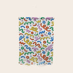 Colorful confetti doodle art pattern Wall Hanging Gallery Image 1