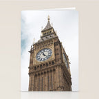 Big Ben in London  England  Retro summer travel photography Stationery Card Gallery Image 2